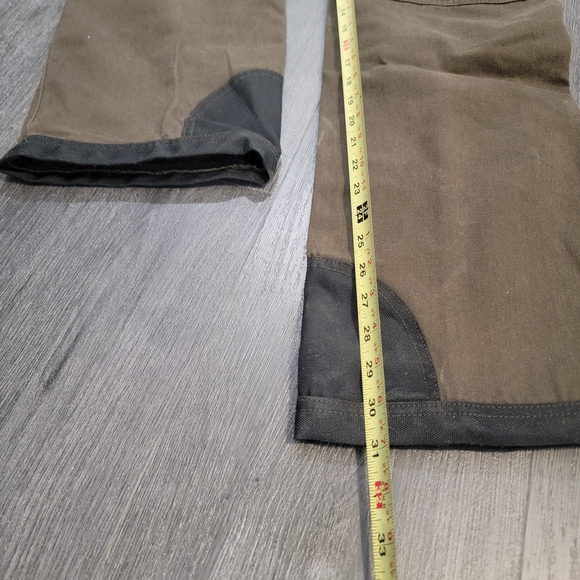 Caterpillar Men's Utility Cargo Pants in Brown and Black Heavy Duty Sx 30x32 - Picture 4 of 9